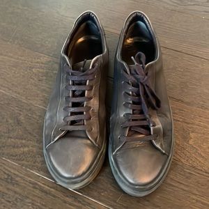 Luca Del Forte Distressed Leather Men’s Shoes
